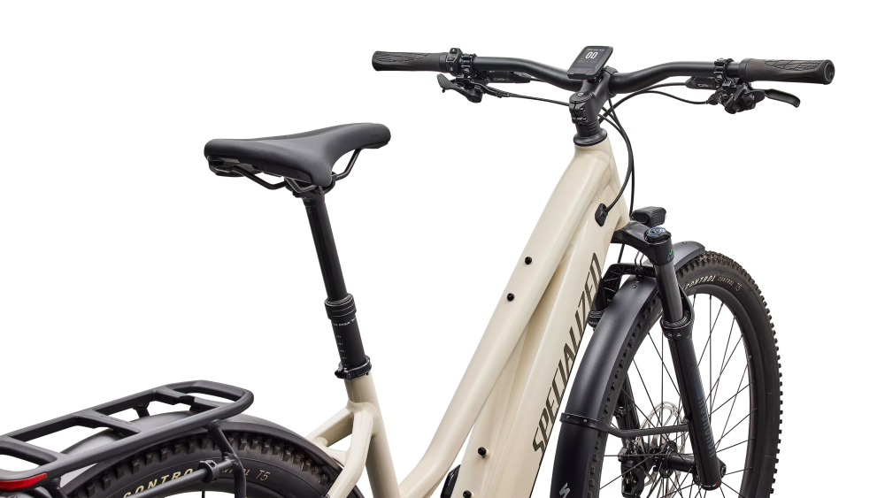 Specialized Turbo Tero 5.0 EQ Step-Through Gloss White Mountains / Gunmetal S