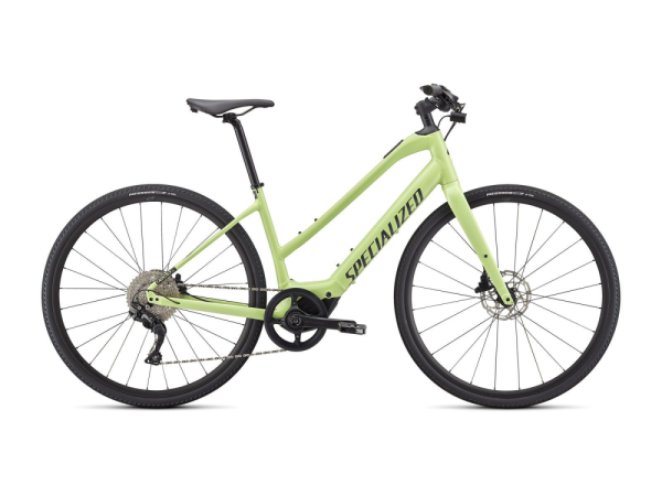 Specialized Turbo Vado SL 4.0 Step-Through, Limestone / Black Reflective, L