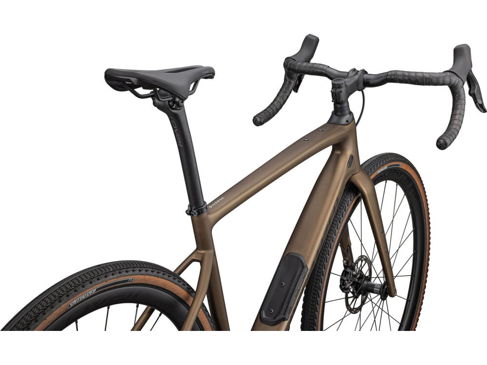 Specialized Diverge Expert Carbon, Satin Burnt Gold Metallic / Black Liquid Metal, 58