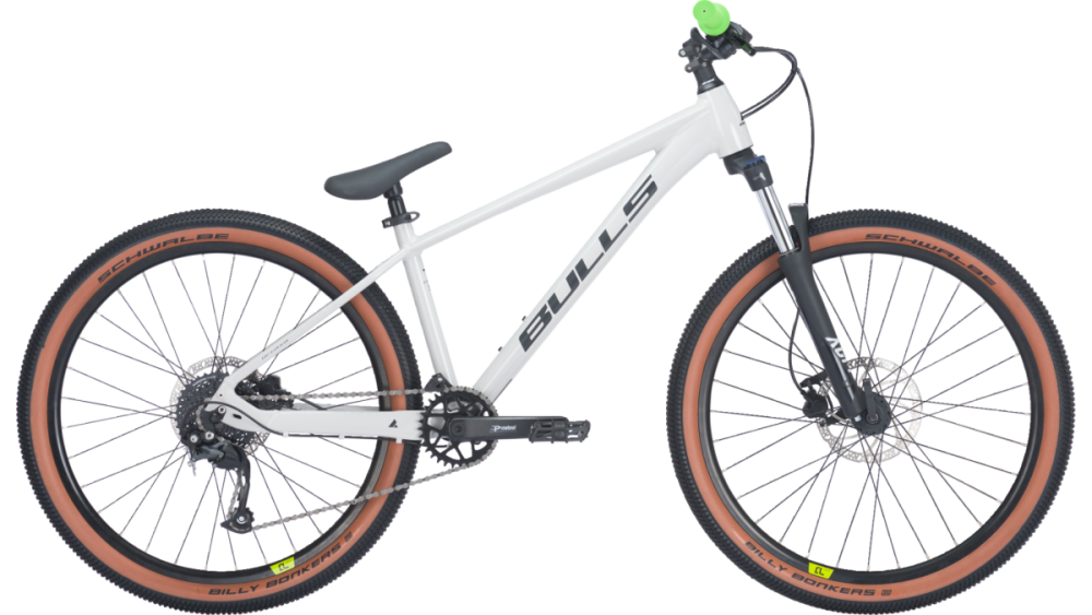 Bulls Duro DJ Jugendfahrrad BMX 26 Zoll Diamant Kettenschaltung | 9 Gang light grey