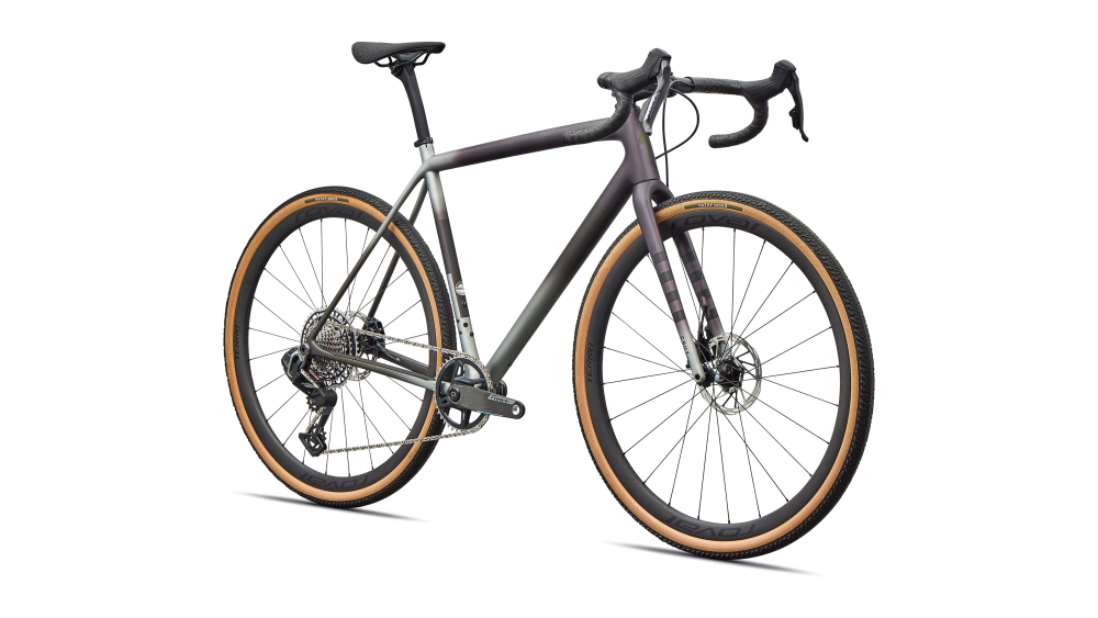 Specialized Crux Pro SRAM Force XPLR AXS Nebula Metallic/shadow Silver/laurel Green/smoke 61