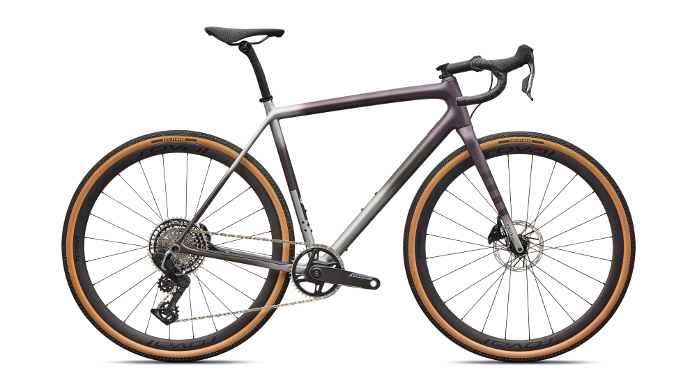 Specialized Crux Pro SRAM Force XPLR AXS Nebula Metallic/shadow Silver/laurel Green/smoke 61