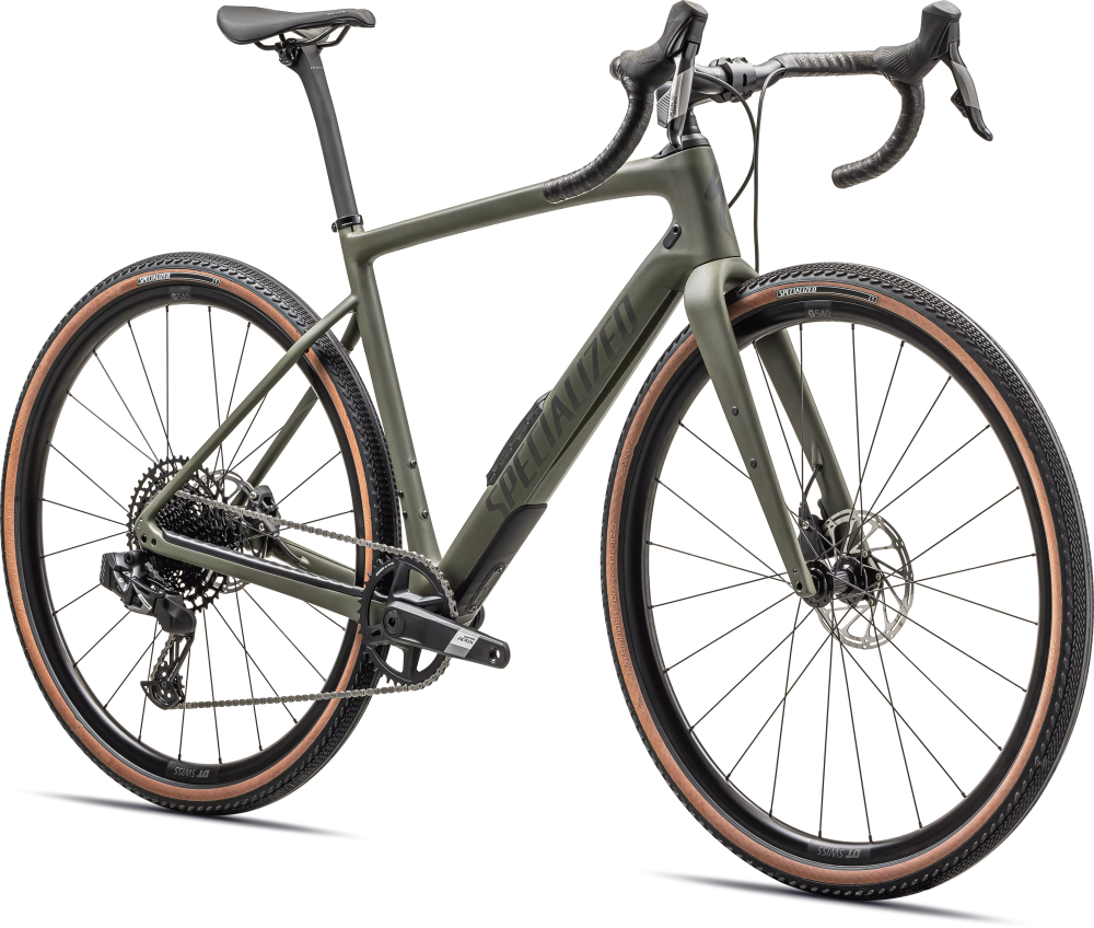 Specialized Diverge Comp Carbon , Satin Oak Green / Smoke, 54