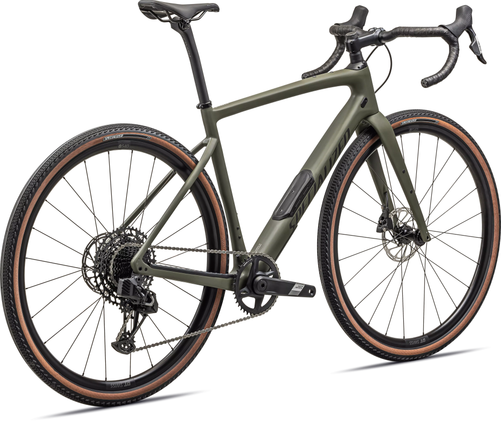 Specialized Diverge Comp Carbon , Satin Oak Green / Smoke, 54