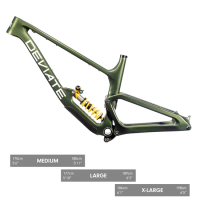 DEVIATE DEVIATE CYCLES CLAYMORE MX MULLET || GREEN (FRAME)  mit Dämpfer